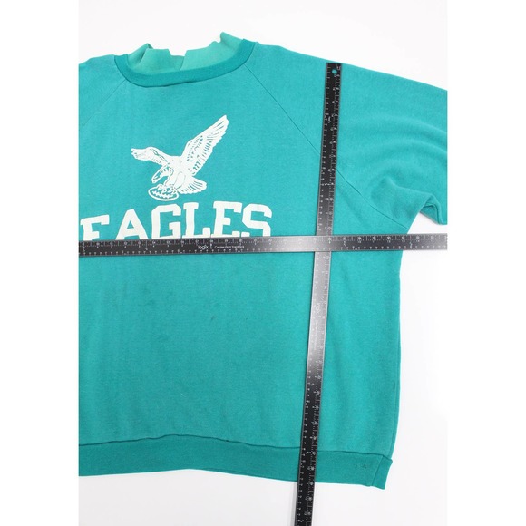 Vintage Philadelphia Eagles Football NFL Sweatshirt XXXL 3X - Picture 8 of 10